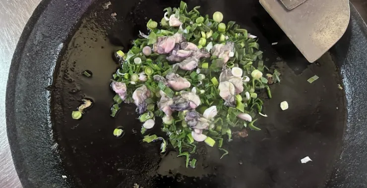 厦门鼓浪屿美食蚵仔煎
