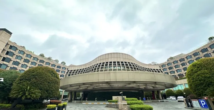 杭州西湖风景区五星级酒店住宿饭店建筑