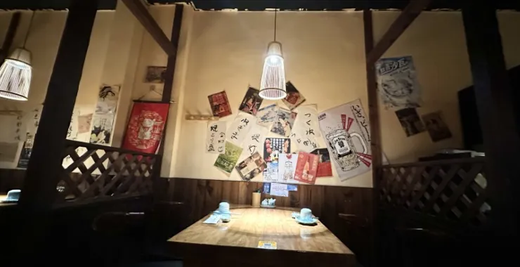 杭州西湖风景区武林路网红烧鸟店日本料理日式风格装饰