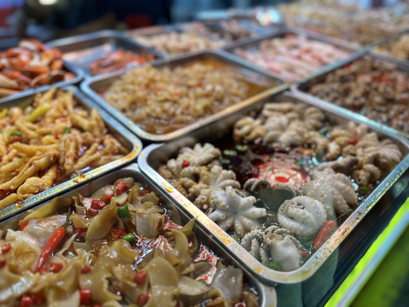 厦门八市美食海鲜水果特产网红打卡宵夜卤味鸡爪