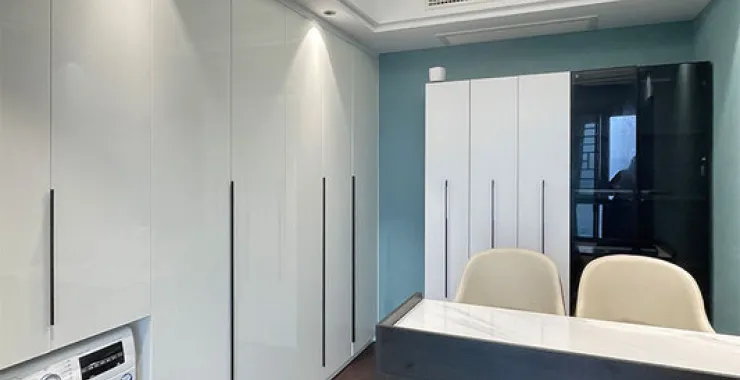 后现代风探家书房房间