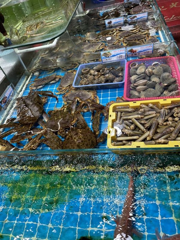 厦门八市美食海鲜水果特产网红打卡宵夜螃蟹蛏子蚌海螺