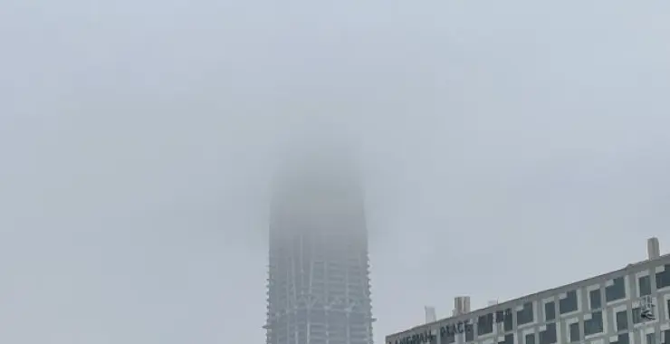在建中的浙江第一高楼建筑