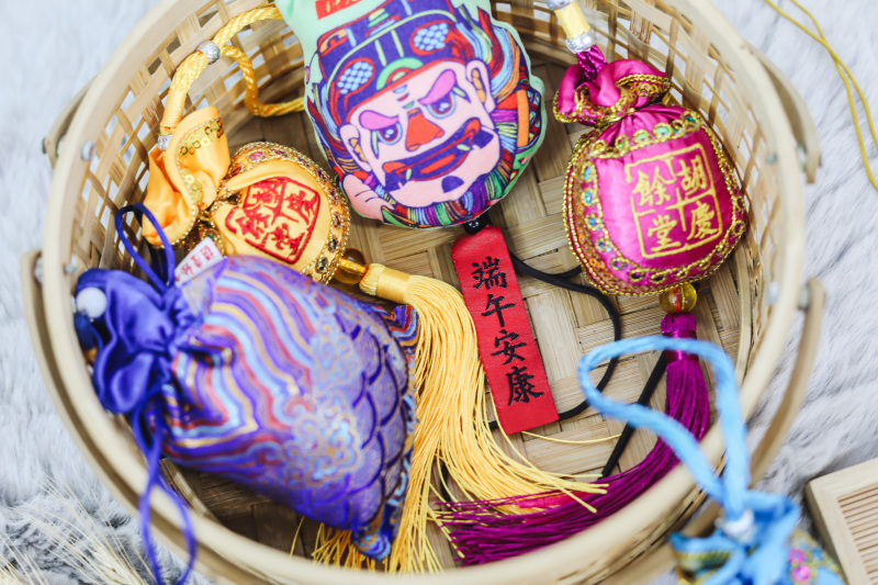 余姚特色制作香囊香薰包手工DIY亲子活动国风国潮古色古香