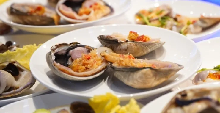 海鲜生鲜贝壳美食