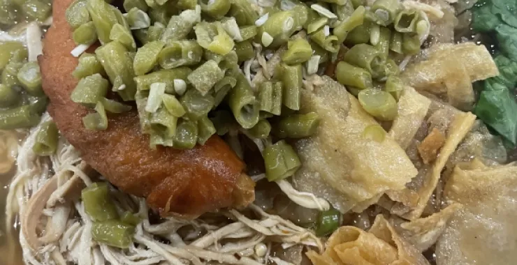 鸡丝粉 广西北海特色 嗦粉 早餐 美食早点早饭