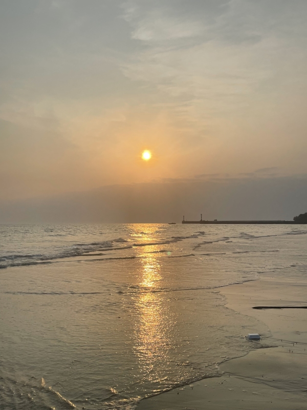 广西北海 涠洲岛 海 沙滩 日落 晚霞