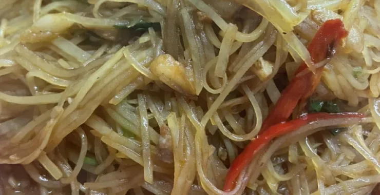 湖北武汉 小民大排档 美食 辣炒土豆丝 