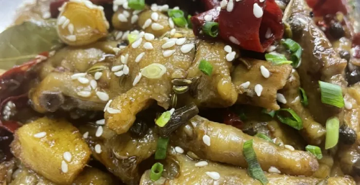 湖北武汉 小民大排档 美食 凤爪