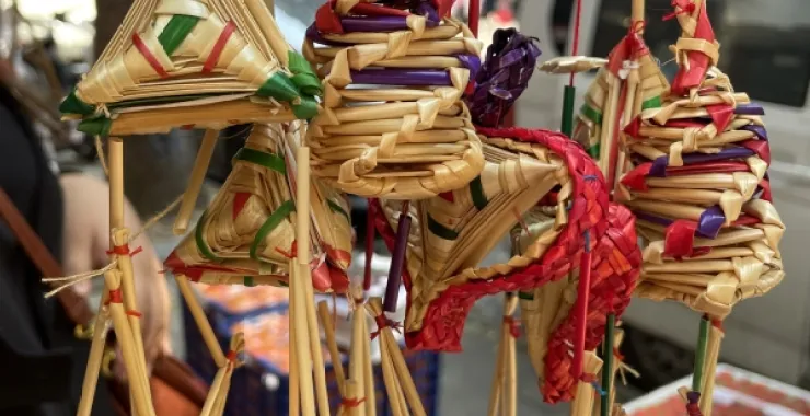 湖北武汉 粮道街 手工 编制 纪念品