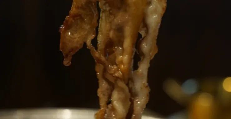 韩式料理烧烤烤肉烤盘五花肉美食烧烤夜宵宵夜烟火气