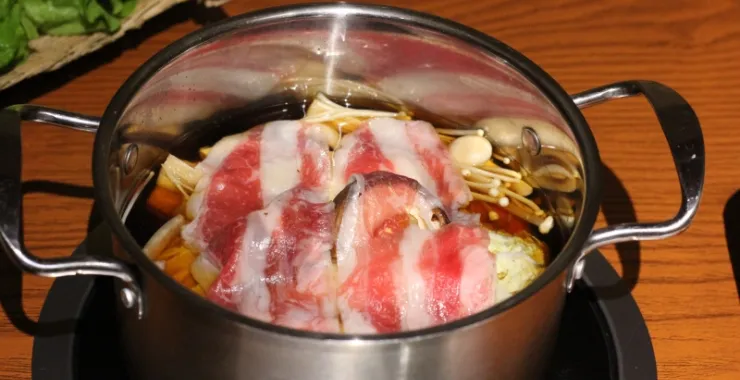 单人寿喜锅火锅套餐美食