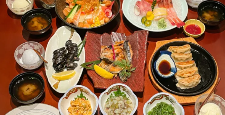 日料套餐合照美食套餐