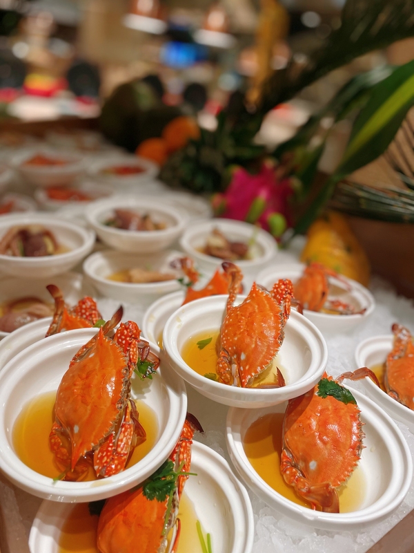 螃蟹生腌熟醉宁波菜美食