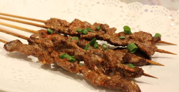 烤牛肉串烧烤