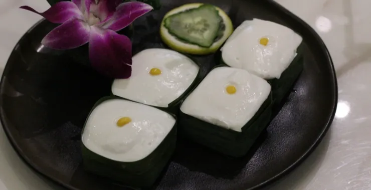 泰国菜椰香西米露甜品甜点