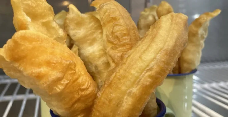 火锅油条油条美食