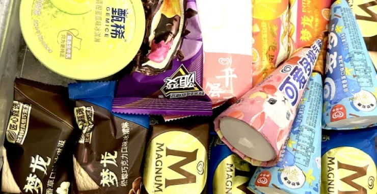 夏天夏季夏日冰箱冰淇淋棒冰雪糕
