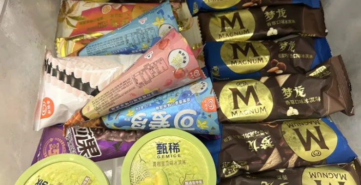 夏天夏季夏日冰箱冰淇淋棒冰雪糕
