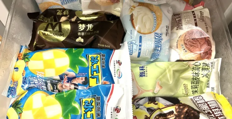 夏天夏季夏日冰箱冰淇淋棒冰雪糕