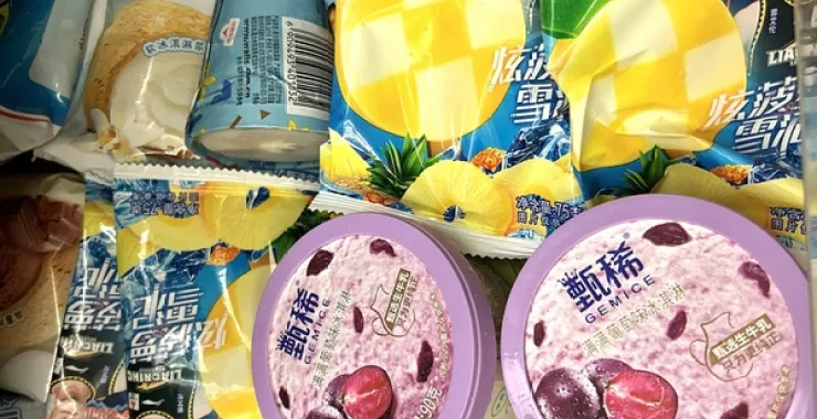 夏天夏季夏日冰箱冰淇淋棒冰雪糕