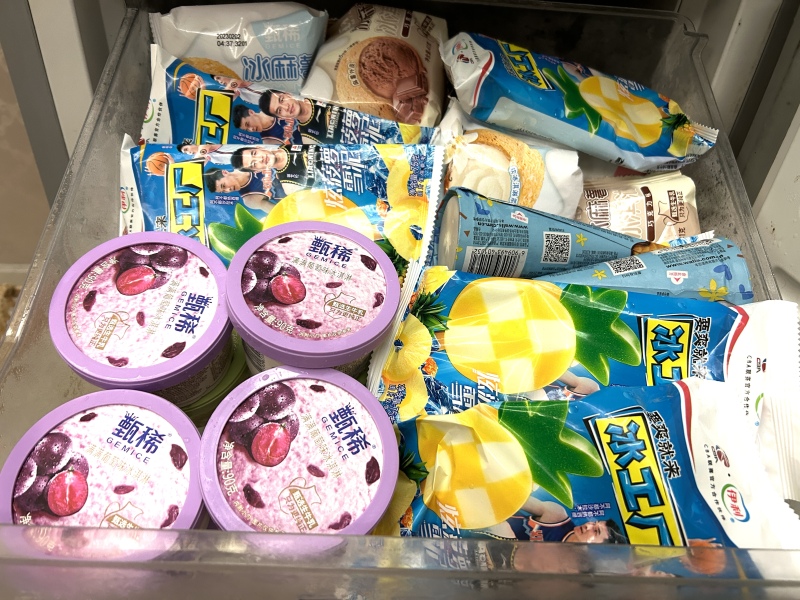 夏天夏季夏日冰箱冰淇淋棒冰雪糕
