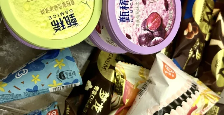 夏天夏季夏日冰箱冰淇淋棒冰雪糕