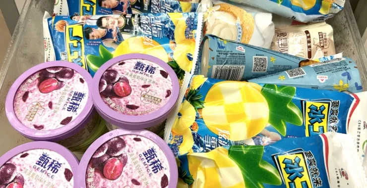 夏天夏季夏日冰箱冰淇淋棒冰雪糕