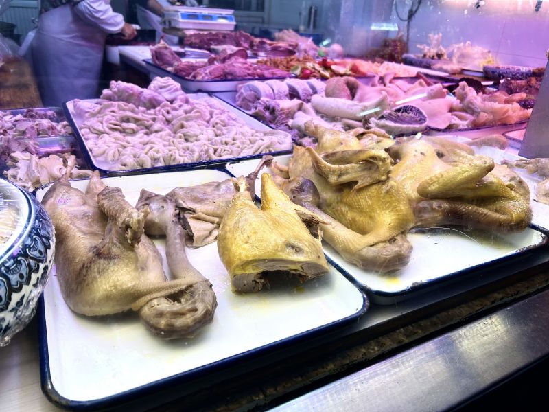生活菜场买菜牛肉熟食肉类