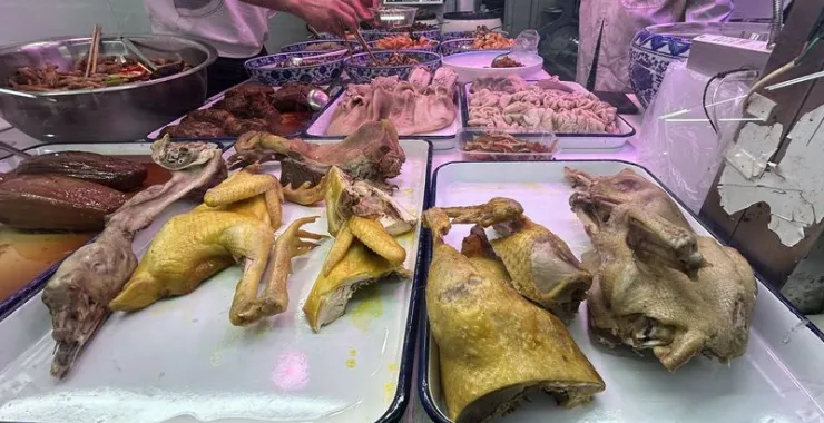 生活菜场买菜牛肉熟食肉类荤菜