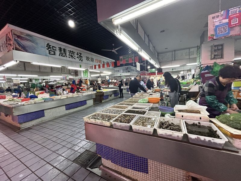 菜场买菜海鲜生活市场