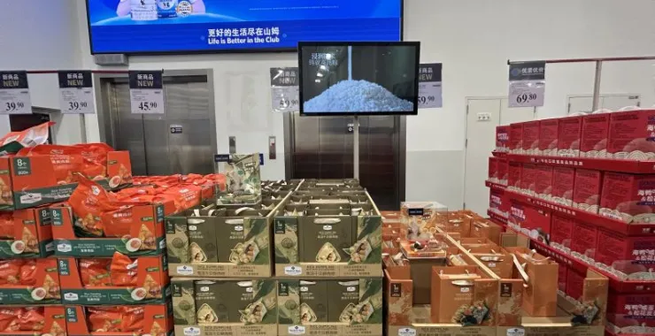 山姆超市购物粽子礼盒端午节