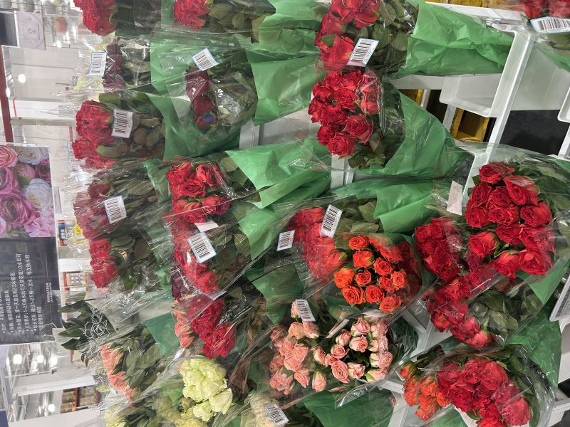 山姆超市购物鲜花花束