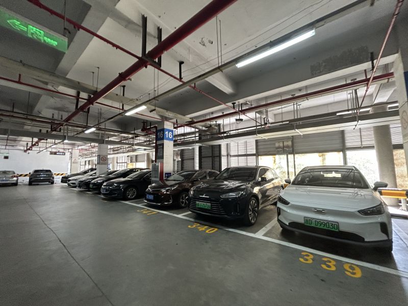 停车场车位车辆汽车私家车