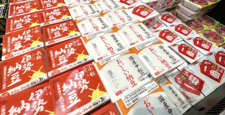 宁波阪急地下一层美食网红打卡日系超市纳豆
