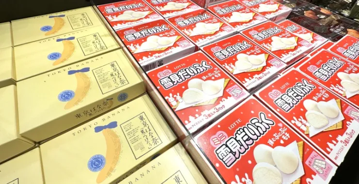 宁波阪急地下一层美食网红打卡日系超市雪糕棒冰