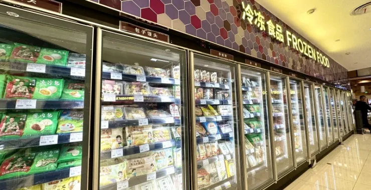 宁波阪急地下一层美食网红打卡日系超市冰冻速冻食品