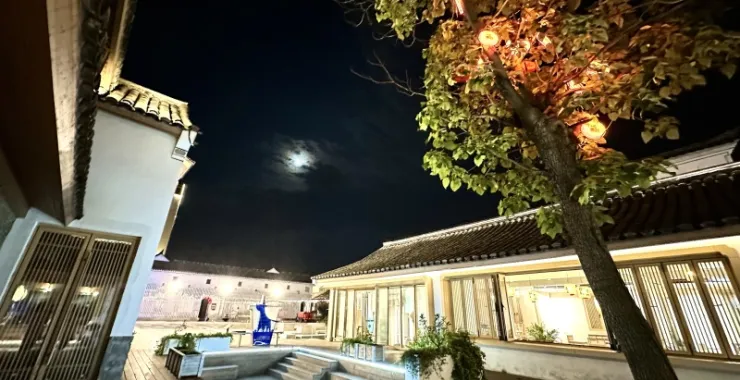 余姚阳明古镇夜景