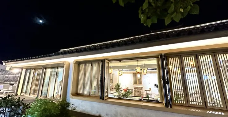 余姚阳明古镇夜景