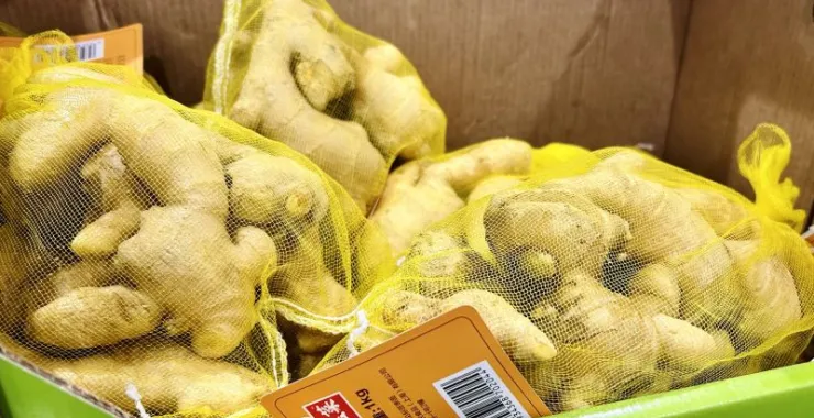 山姆超市购物商品生姜蔬菜