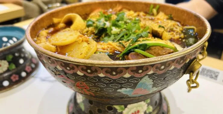 美食麻辣烫麻辣香锅香菜