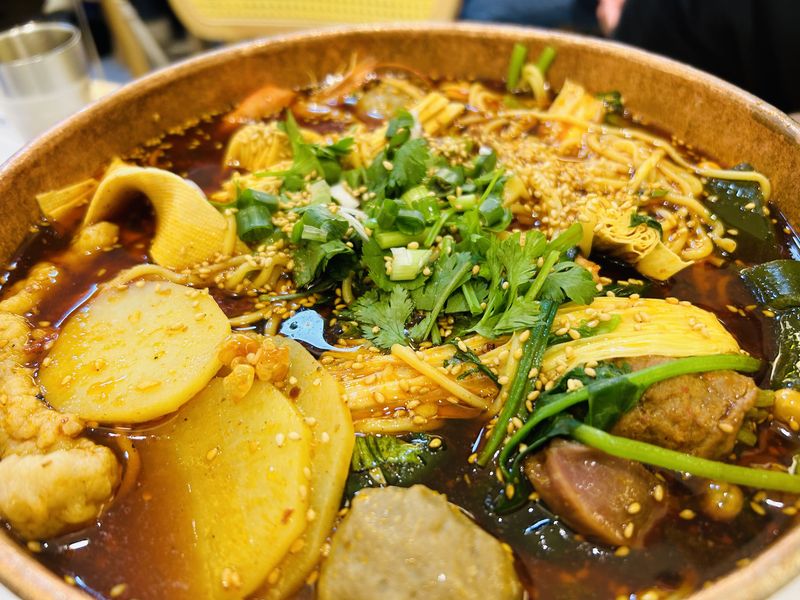 美食麻辣烫麻辣香锅香菜