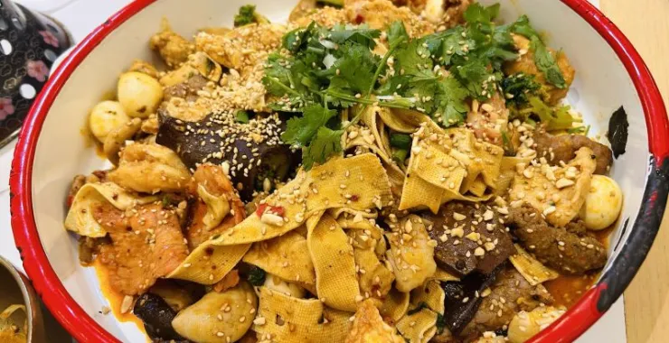 美食香辣麻辣香锅香菜