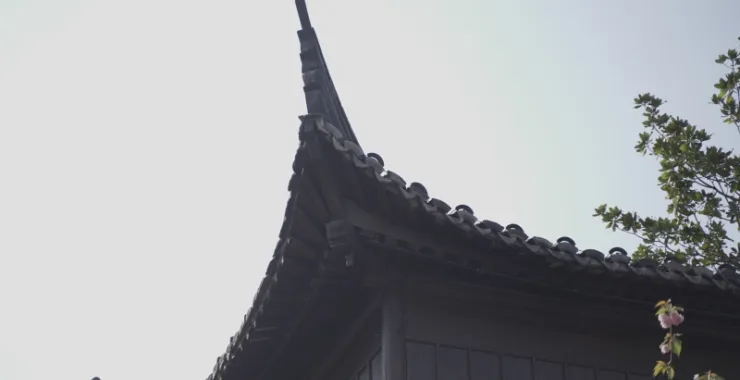 余姚阳明古镇屋檐