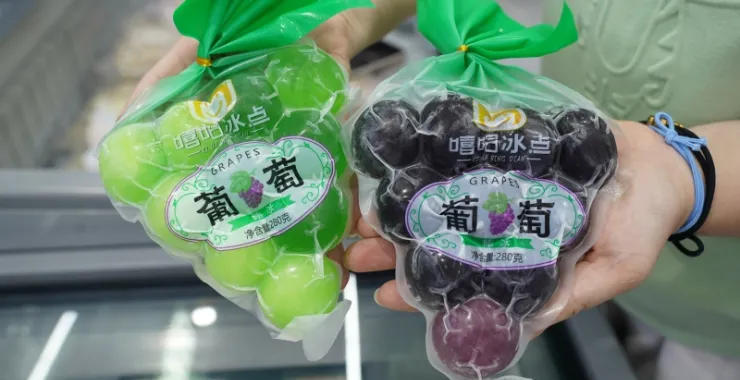 葡萄果冻零食