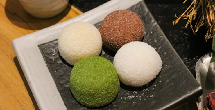 雪媚娘甜品大福点心
