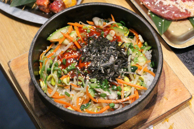 石锅拌饭日式烤肉