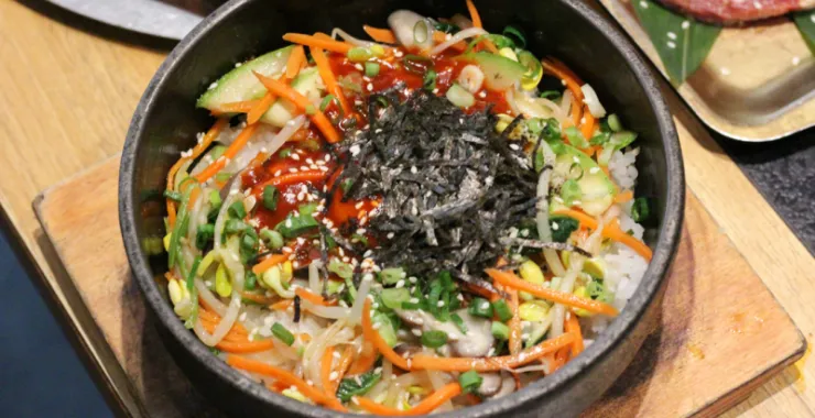 石锅拌饭日式烤肉