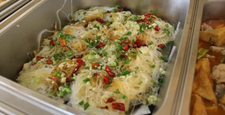 蒜蓉粉丝扇贝自助餐美食
