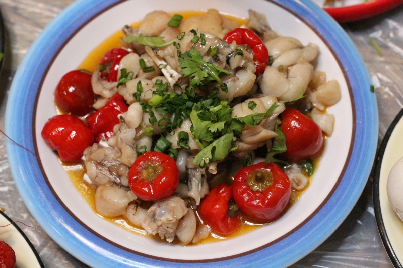 泡椒牛蛙美食